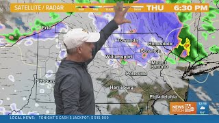 The latest snow timing and totals for Thursday into Friday  Stormtracker 16 Weather Impact Alert [upl. by Nosahc]