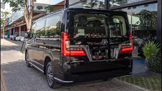 2024 Toyota Granvia Premium Full Option VIP 6 Seater Luxury Van  review Interior and Exterior [upl. by Yroc]