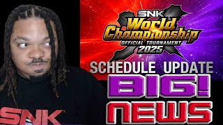 MAJOR snk WORLD CHAMPIONSHIP 2025 ANNOUNCEMENT UPDATE [upl. by Ahsieyt473]