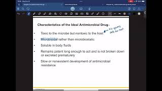 246  MCRO2124  60653  Chapter 12  Antibiotics [upl. by Asil]