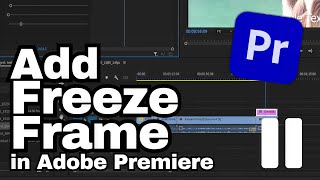 How to Freeze FrameFrame Hold in Adobe Premiere Pro CC  Adobe Tutorial [upl. by Raffin]