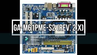 GIGABYTE GAM61PMES2 rev 2x Motherboard AMD Socket AM2 Chipset GeForce 6100 nForce 430 DDR2 [upl. by Asaret]