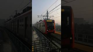 LRT1 4G arriving and 3G departing at the newly opened PITX station [upl. by Drawyeh]