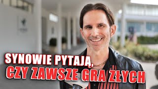 Synowie pytają Marcina Bosaka czy zawsze gra złych [upl. by Darell]