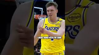 Dalton Knechts Impressive Performance A Potential Game Changer for the Lakers nba viralvideo [upl. by Aral696]