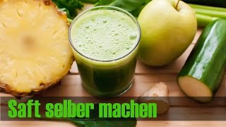 Saft selber machen  wir zeigen drei Möglichkeiten [upl. by Hayman699]