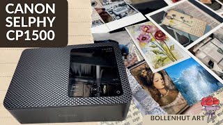 Canon Selphy CP1500  Photo Mini Drucker für Handys DEUTSCH ❤️ Bollenhut Art [upl. by Ylil]