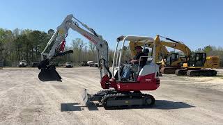 2022 TAKEUCHI TB230 MINIEXCAVATOR121415 [upl. by Airyt]