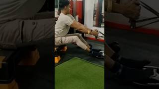 Seated Cable Row  Best Exercise For Thik Back 🔥🔥 shorts workout motivation gym backworkout [upl. by Lyle737]