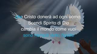 Vento di Pentecoste con testo [upl. by Aeslehc]