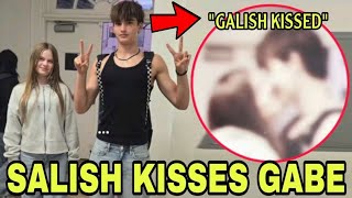 Salish Matter CAUGHT KISSING Gabe On The Lips 😱💔 Video Proof [upl. by Alletsyrc]