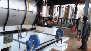 Tyre Pyrolysis Plant by K G N Industries [upl. by Murdock]