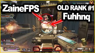 HisWattson vs Fuhhnq amp ZaineFPS OLD RANK 1 in PREDATOR LOBBY  APEX LEGENDS SEASON 16 [upl. by Kcirddet211]