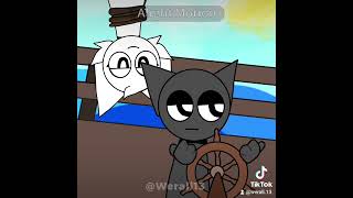 The sailor song Wenda and GraySprunki animation sprunki muzic edit animator artist short [upl. by Ainoet]