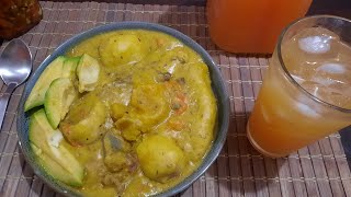 How I make quotwurupquot a dish similar to Grenadian Oil Down but without Breadfruit [upl. by Julina851]