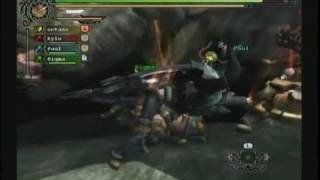 Monster Hunter Tri  WiFi Event Quest  World Eater [upl. by Bega101]