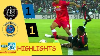 Orlando Pirates Vs Supersport United  MTN8 Quarter Final  Highlights [upl. by Cass]