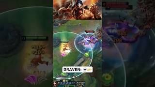 TOP 1 DRAVEN KITANDO 💀 LEAGUE OF LEGENDS shorts [upl. by Adnirolc]