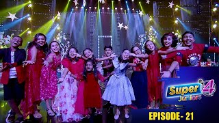 Episode 21  Super 4 Juniors  Musical stage to celebrate New year [upl. by Whorton670]