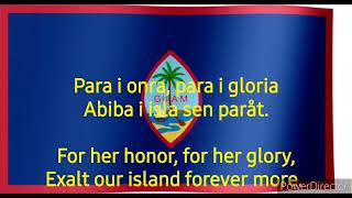 National Anthem of Guam Fanohge Chamoru CHEN [upl. by Panayiotis]