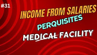 Medical Facility Perquisite in Income Tax in Tamil Perquisites Income Tax Commerce Cartoons [upl. by Norda]