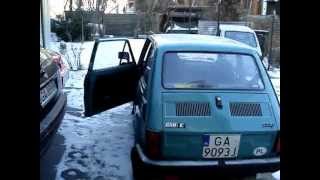 Fiat 126p Cold start [upl. by Esyla]