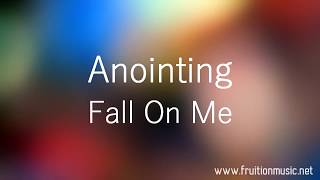 Anointing Fall On Me Medium Key Instrumental with Lyrics [upl. by Nadaba]