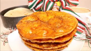 La Forma Mas Facil de Hacer Bunuelos Y Tortillas de Harina [upl. by Eidna11]