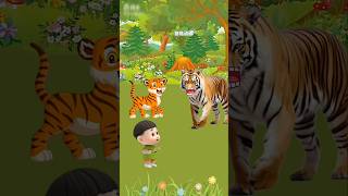 বাঘ গল্টেকে খাবে😭  Bangla Cartoon  Bhuter Cartoon  Rupkothar Golpo  Tuni Pakhir Golpo shorts [upl. by Atteyek770]