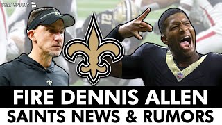 FIRE Dennis Allen After Jameis Winston amp Jamaal Williams Go ROGUE New Orleans Saints Rumors Today [upl. by Ranchod]