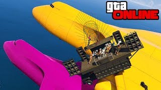 GROUP STUNTS GONE WRONG  GTA 5 Online  PC Funny Moments [upl. by Ethan]