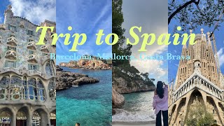 Trip to SPAIN from India Barcelona Mallorca and Costa Brava Travel Vlog [upl. by Akinod]