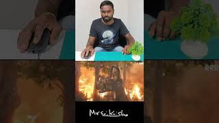 RRR movie NTR real bike VFX  Mr Sai Krishna [upl. by Shawna922]