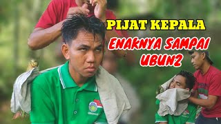 ENAK BANGET ❗❗ RELAKSASI PIJAT KEPALA ENAKNYA SAMPAI UBUN2 [upl. by Myrah]