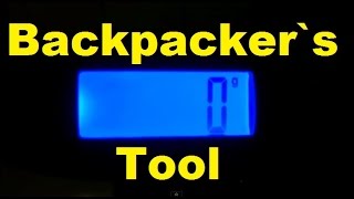 Backpackers Tools  Luggage Scale [upl. by Krauss62]