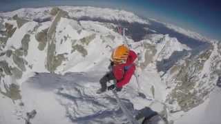 Spring ski on 3 cols route [upl. by Erdei434]