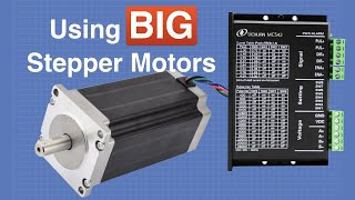 Big Stepper Motors with Arduino [upl. by Greene]