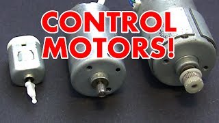 H Bridge Motor Speed Controller Tutorial [upl. by Sorips833]