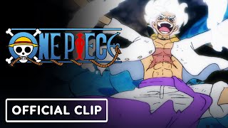 One Piece  Official Luffy Gear Five vs Kaido Clip English Dub  IGN Fan Fest 2024 [upl. by Melgar]