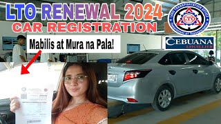 LTO CAR REGISTRATION RENEWAL Mas mabilis Ngayon at Mura ang Insurance PAANO MAG RENEW SA LTO [upl. by Fiertz674]