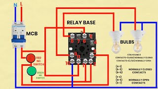 Understanding an 11Pin Relay Holding Circuit [upl. by Maiah510]