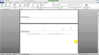 Wissenschaftliche Arbeit 4 Seitenzahlen mit Word 2010 formatieren [upl. by Kylynn860]