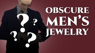 They Wore What 10 Obscure Mens Accessories amp Jewelry [upl. by Ardnosac]