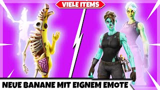 🛒 TOTE BANANE MIT EIGENEM EMOTE 🍌  KNOCHEN SCHALI 🍌  Fortnite Neuer Shop Heute 0111 [upl. by Harcourt]