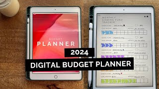 2024 Digital Budget Planner Tour  Goodnotes Planner [upl. by Hadleigh]