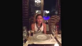 Pia Mia dinner with the kardashians [upl. by Ikuy]