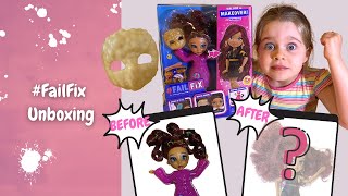 FailFix Makeover Doll Unboxing  LovesGlam  Can I Fix Her Look  Take Over the Makeover [upl. by Voltz]