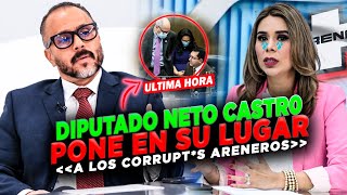 DIPUTADO DE EL SALVADOR ERNESTO CASTRO MANDA A LA MRD💩 A LOS CORRÜPT0S DE ARENA [upl. by Ecyarg]