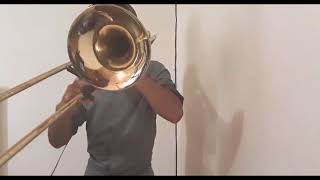 Elvis Presley  Cant Help Falling In Love With You Trombone Cover [upl. by Zanahs]