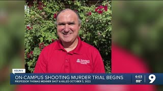 UA campus shooting murder trial begins [upl. by Melisandra168]